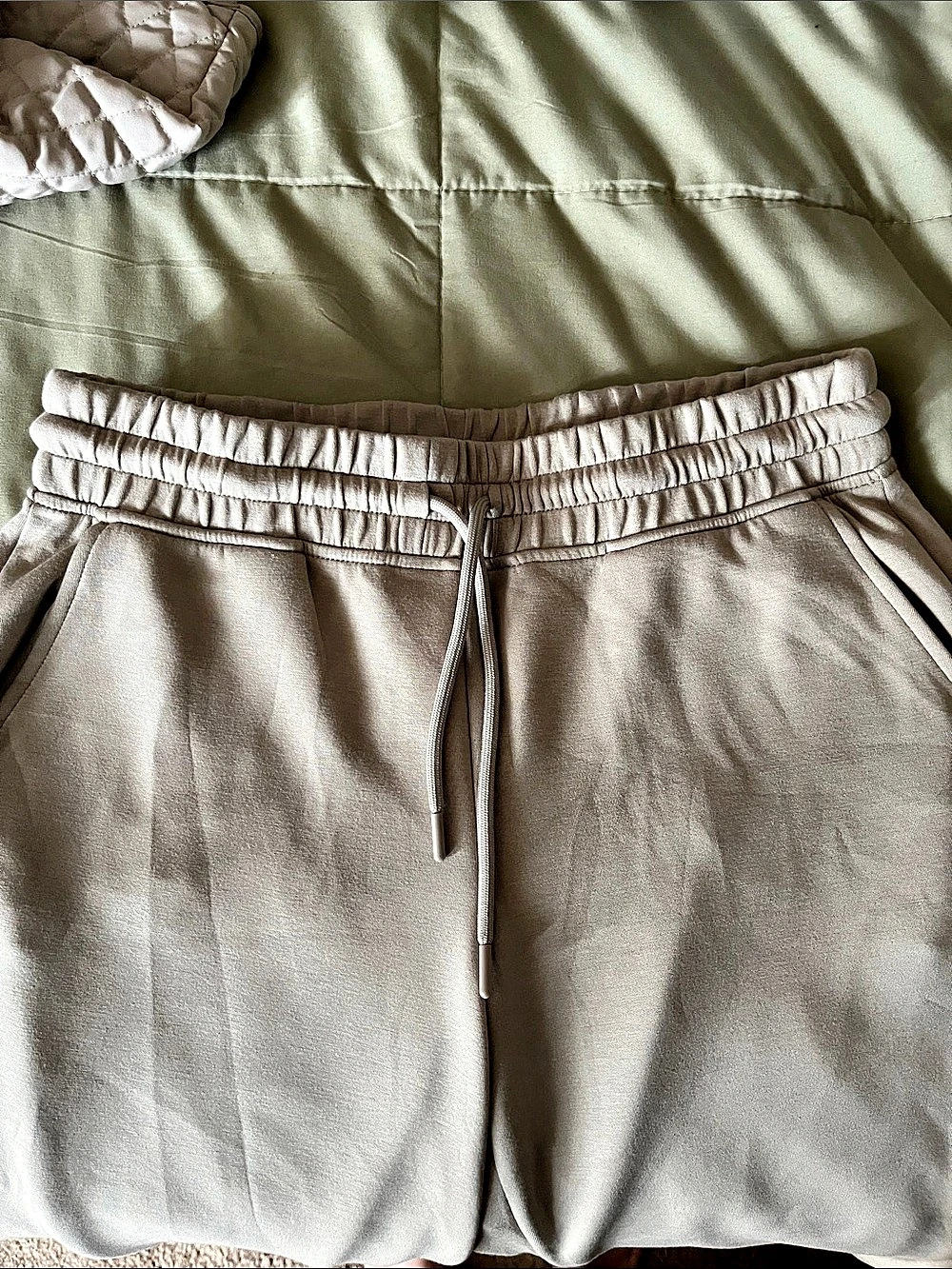 Members Mark Ladies Lounge Capri Lounge Capri Pants Taupe Size Small